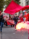 Demonstration against labour reform in Lyon