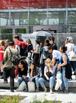 Students Protesting In Paris