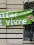 Railway Workers Demonstrate In Paris 