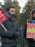 Demonstration Of Teachers In Front Of The Rectory Of Nantes