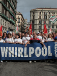 Employees Of Whirlpool Protest In Naples  