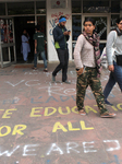 JNU Students Protest Against The Hostel Fee Hike 