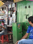 Empty Streets Of Book Market In Kolkata