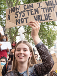 Youth Protest Against Changes In School Exam System In UK