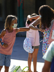 First Day Of The New School Year In Granada