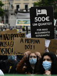 University Protest In Lisbon