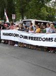 Protest Against The Mandatory Vaccination In New Zealand