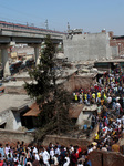 INDIA-FIRE-SLUM