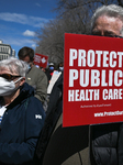 Rally For Public Health Care In Edmonton