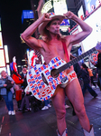 Naked Cowboy In New York City