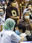 Vaccinate COVID-19 Booster To Curb Variant Outbreak In Thailand.