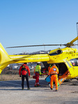 Medical Helicopter In Cernusco Sul Naviglio