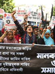 Garments Worker Protest In Dhaka