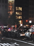 Six Vehicle Crash Near Manhattan Bridge On Bowery Street In New York City