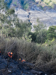 After Forests And Land Fires On Mount Bromo Area