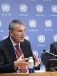 UN Press Briefing On Palestinian Refugees InNew York City