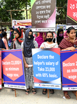 Garments Worker Protest In Dhaka