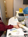 Students Get Flu Shots.