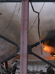 Firefighters Work At The Site Of A Russian Missile Strike, Amid Russia's Attack  December 29, 2023. 