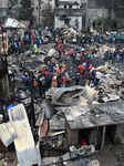 Slum Fire In Dhaka, Bangladesh