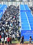 College Graduates Attend A Job Fair in Qingdao