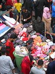 Muslim Peoples Busy To Shopping Ahead Of Eid Al-Fitr Festival In Dhaka.