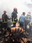 Fire At A Slum In Dhaka