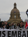 March For Gaza In Edmonton 