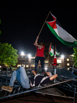 Students break through barricades at GWU Palestine solidarity encampment