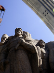 The Dismantling Of The Soviet Monument Of Friendship Between The Ukrainian And Russian Peoples Continues In Central Kyiv 