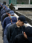 Russian Prisoners Of War In A Camp In Western Ukraine