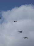 Aircraft In The Skies Of Jerusalem In Support Of The Hostages 