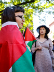 Polish Students Protest Against Israeli Military Actions In Gaza