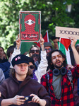 Pro-Palestine Demonstration In Krakow, Poland