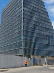 The Construction Site Where A Fire Occurred in Shanghai.