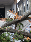 Damage From Disastrous Derecho Storm In Houston