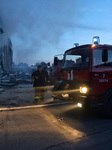 Russian missile attack damages civil enterprise in Odesa.