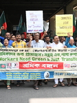 Protest For Garments Workers And Retail Workers Need: Green And Just Transition In Dhaka.