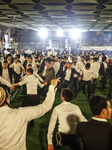 Ultra-Orthodox Jews Celebrate Lag BaOmer with Bonfire in East Jerusalem