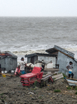 Cyclone Remal At Kuakata Sea Beach