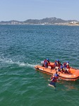 Sea Rescue Training in Yantai.