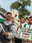 Pro Palestine Demonstration in Jakarta, Indonesia