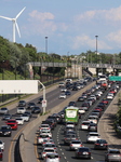 Traffic At Gardiner Expressway In Toronto, Canada