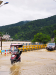 Liangjiang River Water Level Skyrocketed.