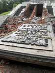 Dismantling Siege of Sevastopol monument in Dnipro.