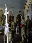 Funeral Service For Captain Arsen Fedosenko In Kyiv, Ukraine