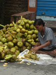 India Economy Palm Fruits Seller