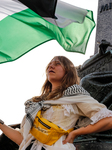 Pro-Palestine Protest In Krakow On International Refugee Day, Poland