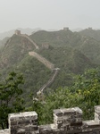 Jinshanling Great Wall Under Pollution.