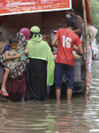 Waterlogged In Dhaka, Bangladesh